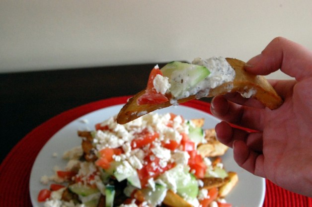 Loaded Greek Steak Fry Loaded Greek Steak Fry