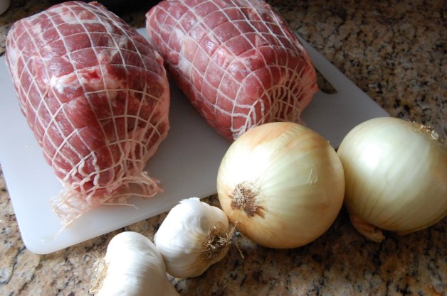 Slow Cooker BBQ Pulled Pork Ingredients